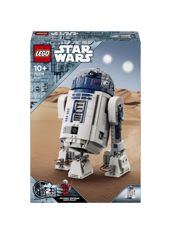 LEGO مجموعة ستار وورز R2-D2 75379 مجموعة ألعاب بناء (1050 قطعة) - Image 1