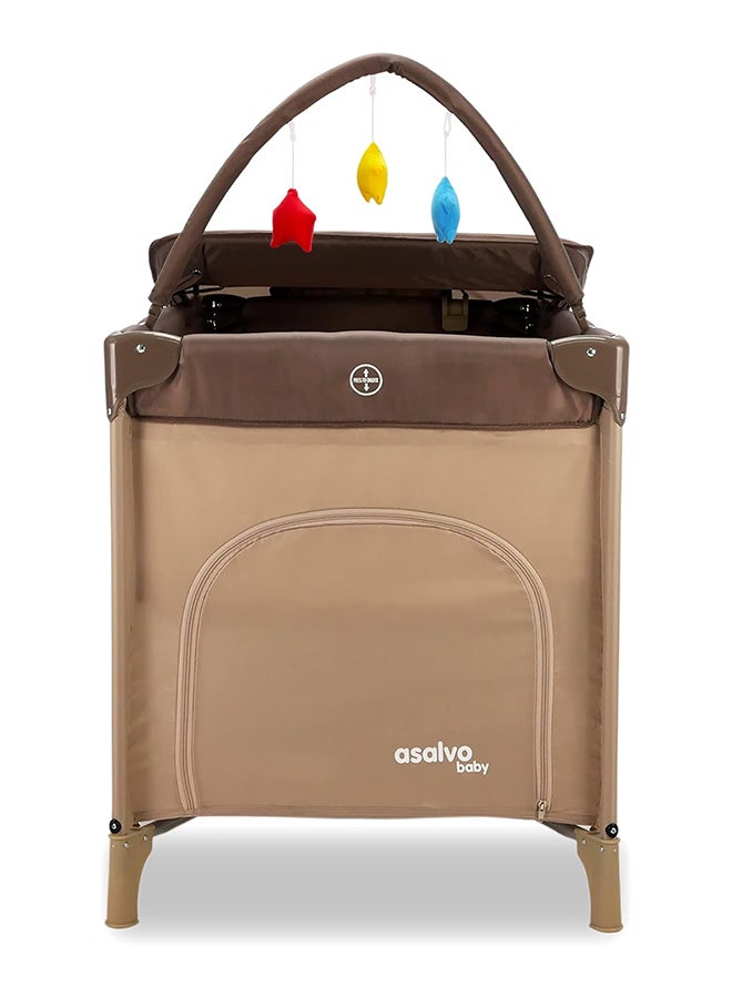 asalvo Baby Amsterdam Complet Travel Cot - Image 5