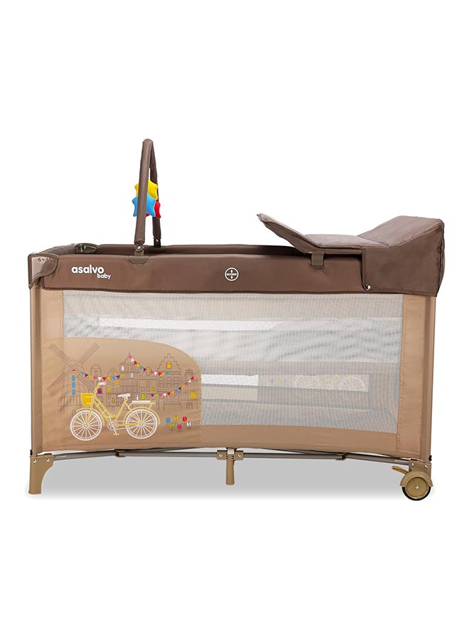 asalvo Baby Amsterdam Complet Travel Cot - Image 2