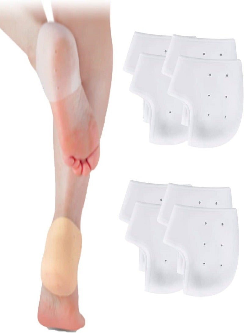 AGD 4-Pair Of Breathable Anti-Drying Gel Heel Protectors - Image 1