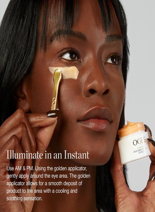 OGEE بلسم العين النباتي أوجي - كريم العين المضيء المعتمد عضويًا لدوائر الظلام والانتفاخات - مصنوع من بديل الريتينول الطبيعي وحمض الهيالورونيك - Image 4
