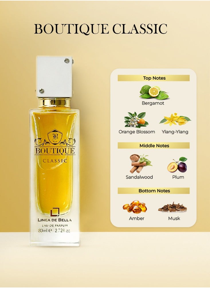 Linea De Bella - Linea De Bella Boutique Classic EDP 80ML - Image 1