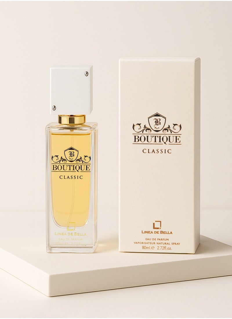Linea De Bella Luxury Perfume for Women | Boutique Classic Eau De Parfum 80ML with Peach, Rose & Vanilla  - Image 1