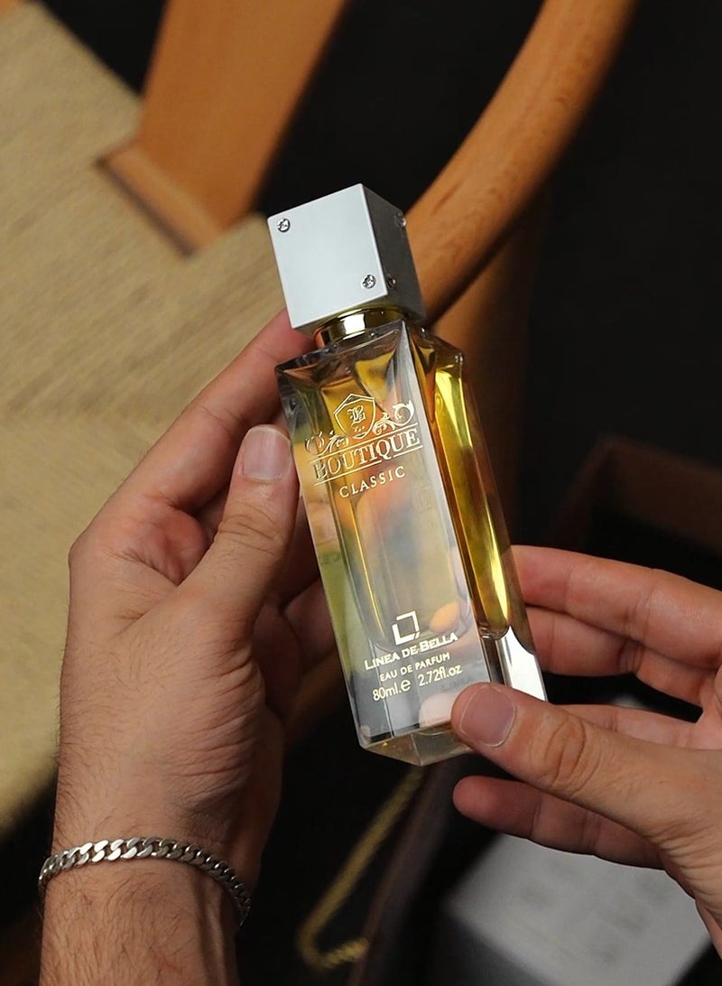 Linea De Bella Luxury Perfume for Women | Boutique Classic Eau De Parfum 80ML with Peach, Rose & Vanilla - Image 4