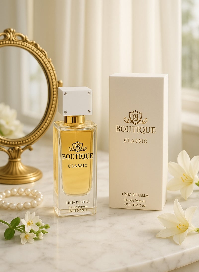 Linea De Bella Luxury Perfume for Women | Boutique Classic Eau De Parfum 80ML with Peach, Rose & Vanilla - Image 5
