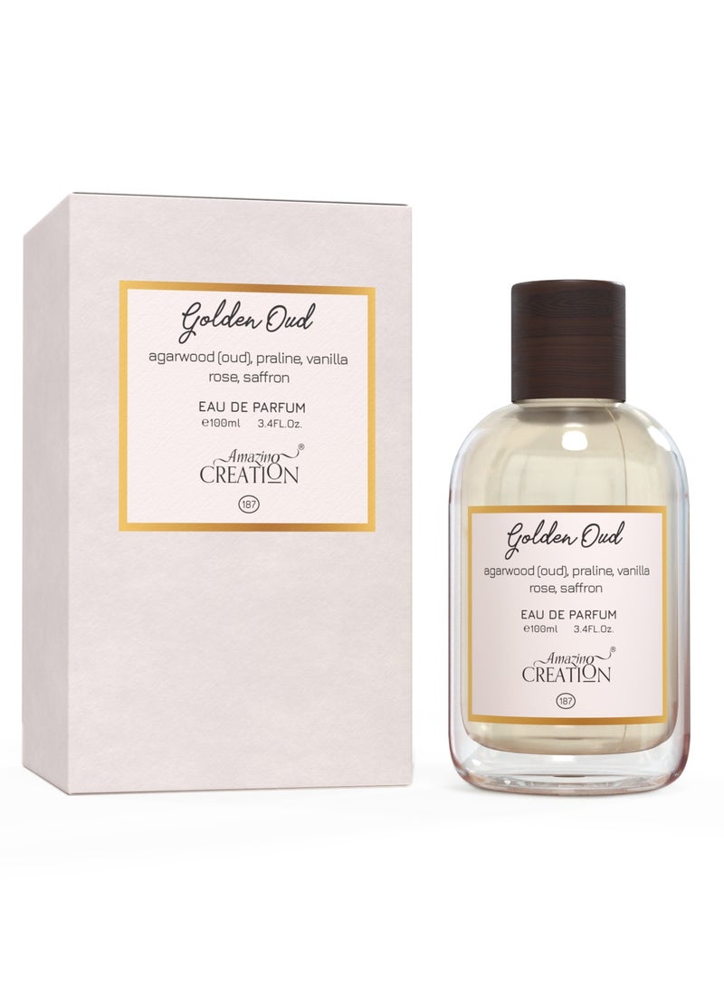 أميزينغ كرييشن عطر اذريزيشن جولدن عود للجنسين 100 مل