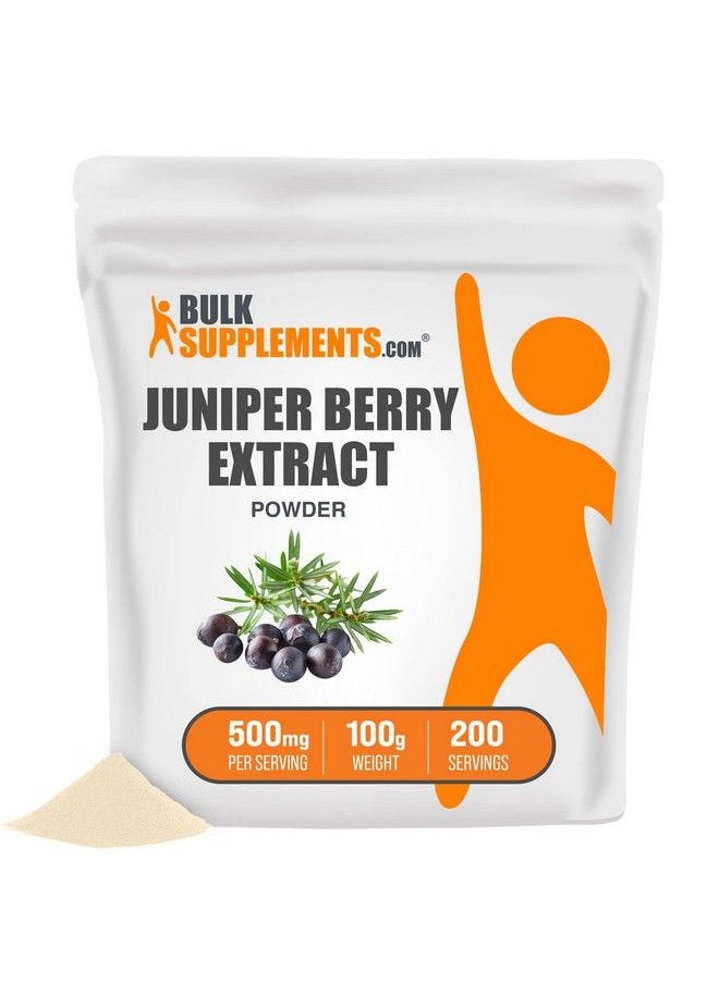 Juniper Berry Extract Powder Juniper Berries Juniper Berry Powder 500Mg Of Juniper Extract Per Serving Juniper Extract Powder (100 Grams 3.5 Oz)