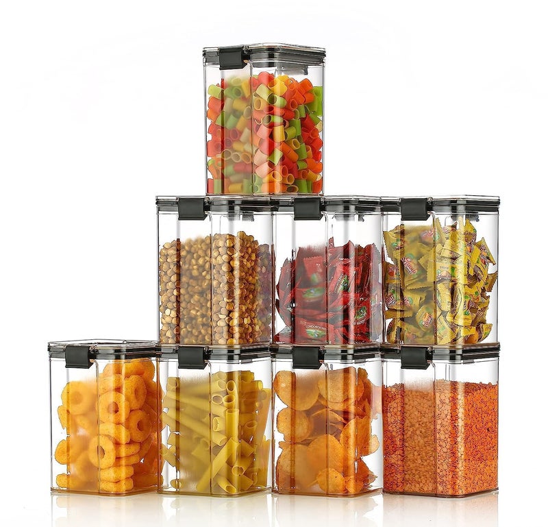 Rylan Kitchen Containers Set, Air Tight Container for Kitchen Storage Set, Kitchen Accessories Items, Kitchen Organizer Items and Storage (1100 ml Set of 6) - Image 4