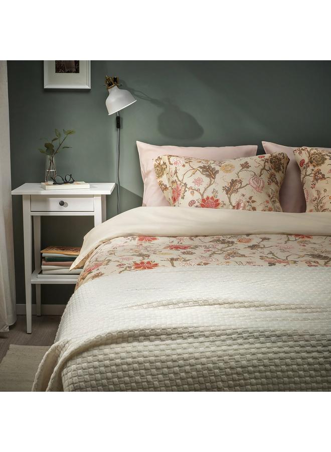 erorex Duvet cover and pillowcase, light grey-beige/multicolour, 150x200/50x80 cm - Image 2