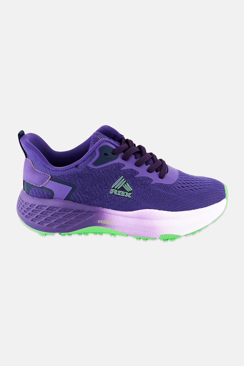 RBX Women Lace Up Outdoor Shoes, Purple  - Image 3
