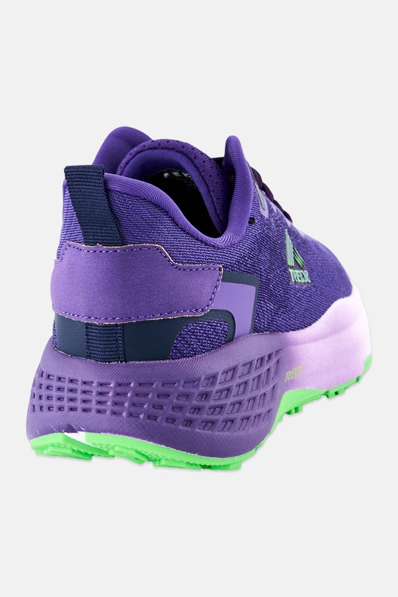 RBX Women Lace Up Outdoor Shoes, Purple  - Image 4