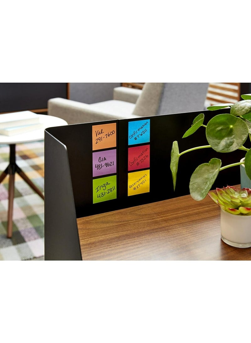 Fantastick 100-Piece Sticky Notes 3x3 Inch Size Neon Orange  - Image 3