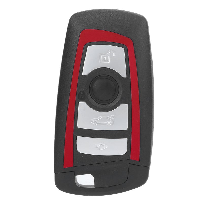 Smart Remote Car Key Shell Case 4 Button Replacement for 5 Series 7 Series 550i 535i 528i X3 - Image 1