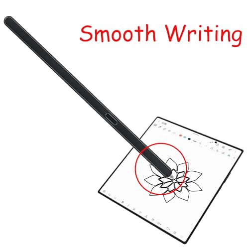 CaoXiong Z Fold 6/5 S Pen Fold Edition for Samsung Galaxy Z Fold6/5 Slim Stylus Pen Galaxy Z Fold 6/5 S Pen Replacement for Samsung Galaxy Fold 6/5 with Nibs +Card Needle(Black) - Image 4
