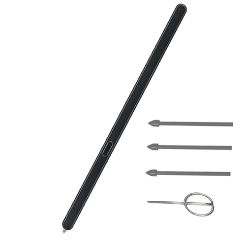 CaoXiong Z Fold 6/5 S Pen Fold Edition for Samsung Galaxy Z Fold6/5 Slim Stylus Pen Galaxy Z Fold 6/5 S Pen Replacement for Samsung Galaxy Fold 6/5 with Nibs +Card Needle(Black) - Image 1