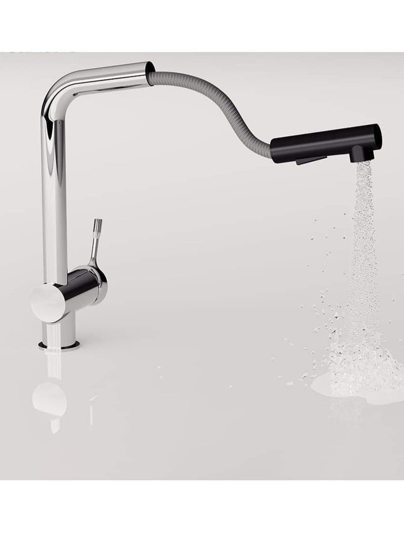 Countertop Mixer Tap with Removable Swivel High Nozzle - Image 2