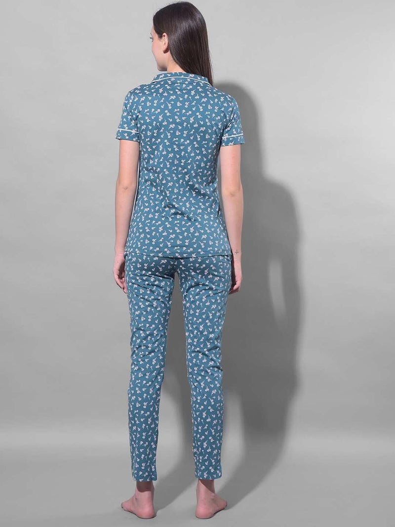 Dollar Missy Women's Combed Cotton Shirt Pyjama Night Suit - Image 2