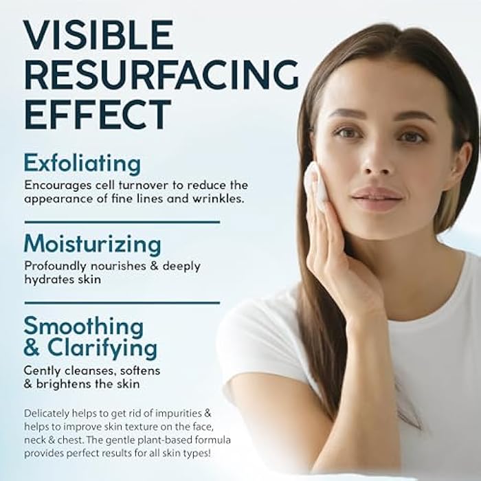 NUVADERMIS 35% Glycolic Acid Peel Pads – Exfoliating Facial Resurfacing for Blackheads, Dark Spots, and Acne – Safe for Sensitive Skin – 60 Double-Sided Pads - Image 4