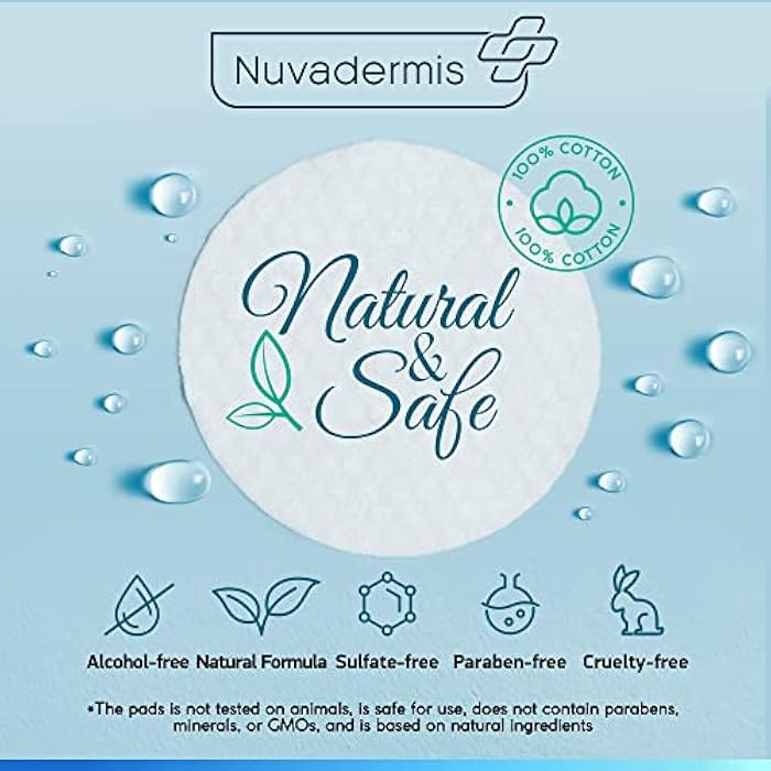 NUVADERMIS 35% Glycolic Acid Peel Pads – Exfoliating Facial Resurfacing for Blackheads, Dark Spots, and Acne – Safe for Sensitive Skin – 60 Double-Sided Pads - Image 3