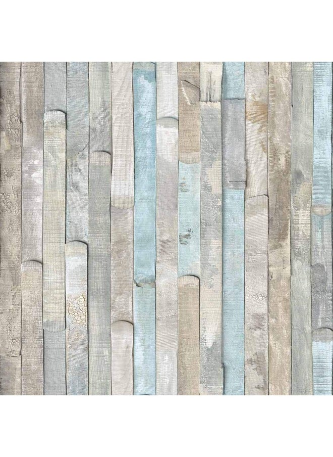 d-c-fix 34606443Pk Decorative Selfadhesive Film Beach Wood 17" X 78" Roll 3Pack  - Image 1