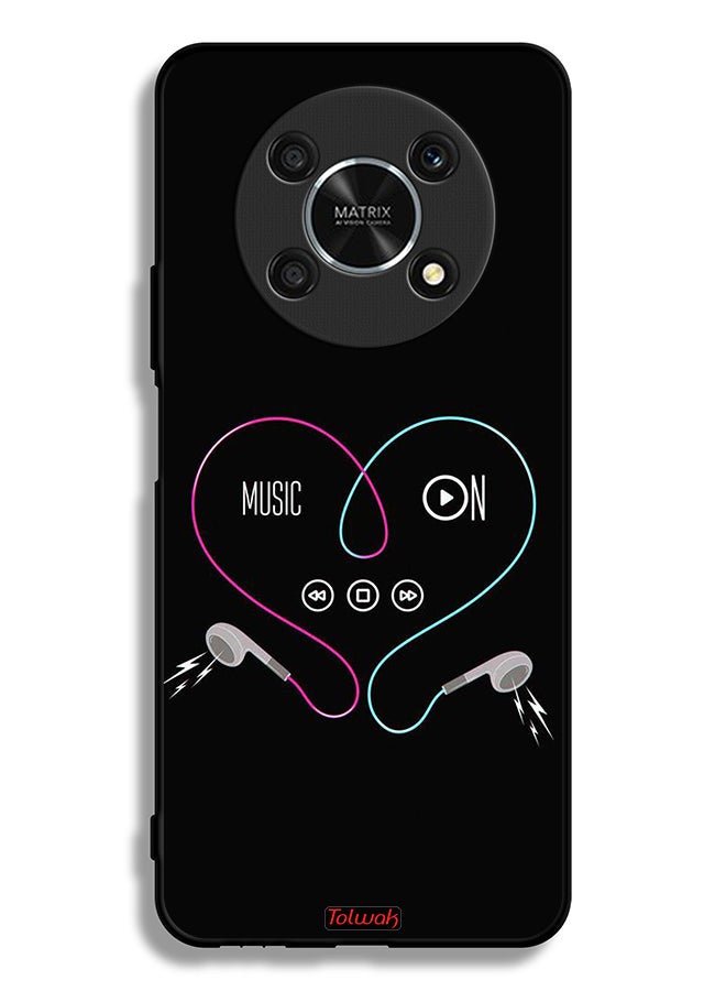 Tolwak Honor X30 5G Protective Case Cover Music On - Image 2