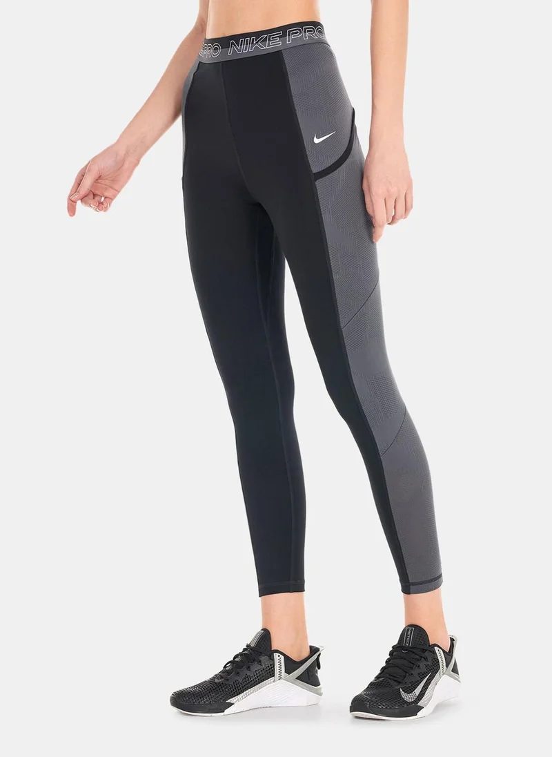 Nike Women's Pro High-Waisted 7/8 Training Leggings