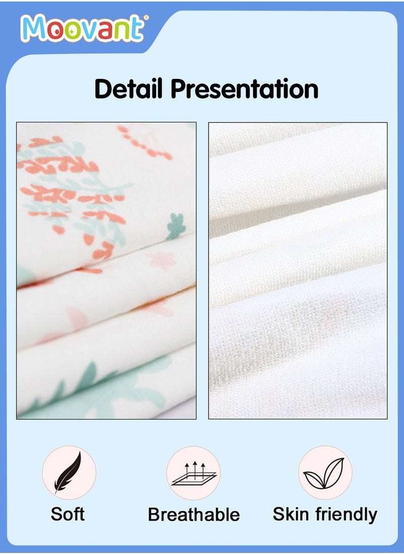 3PCS Toddler Baby Diaper Set, Baby Waterproof Diaper Skirt, Baby Nighttime Pure Cotton Breathable Leakproof Skirt, Washable and Reusable Bedwetting Training Pants, Suitable for 0-4 Years Old Children