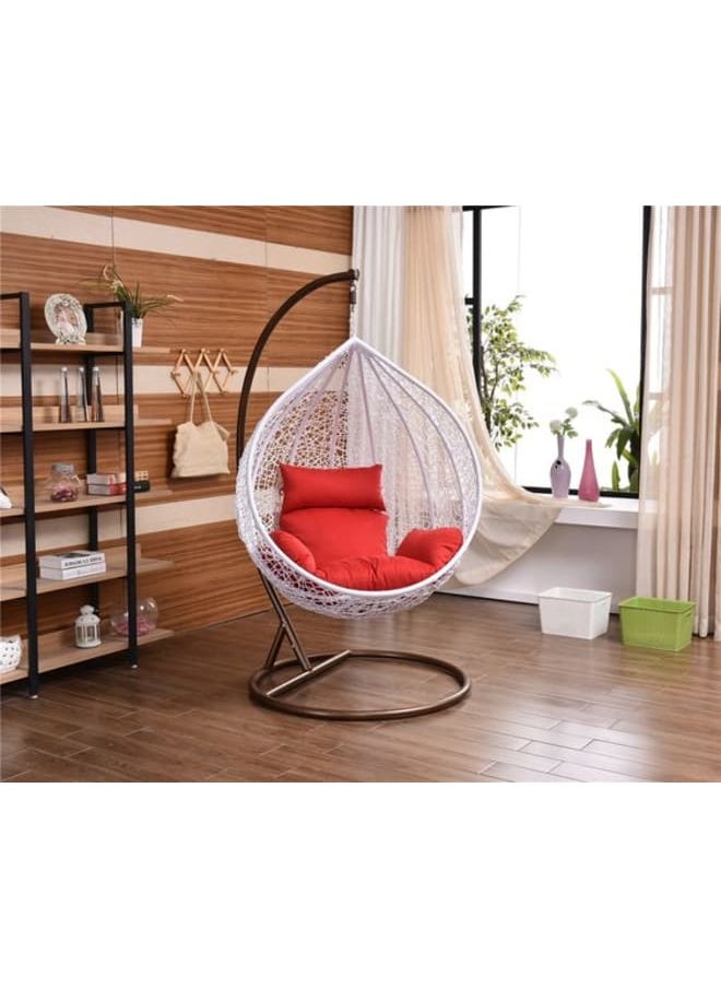Sampa Rattan Sampa Rattan One-Person Swing – Artistic Comfort for Your Outdoor Space.  - Image 1