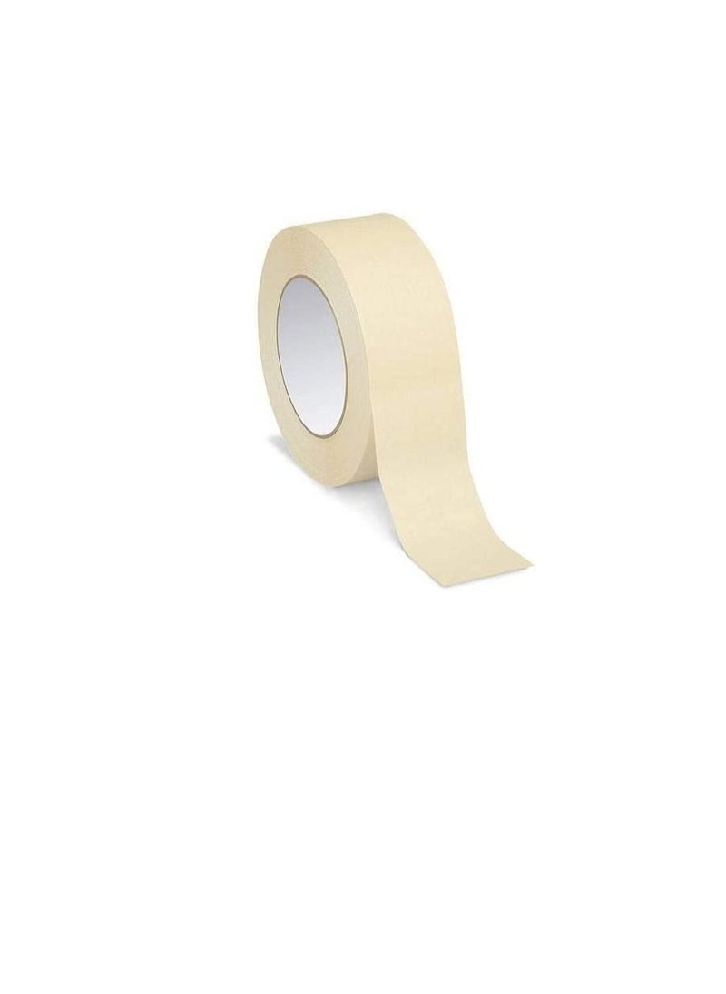ROBUSTLINE Robustline Adhesive Masking Tape General Purpose Painter's Tape Bulk for Painting, Labeling, Packing, Craft, Art, Home, Office, School Etc. (1.5 INCH, 2)  - Image 3