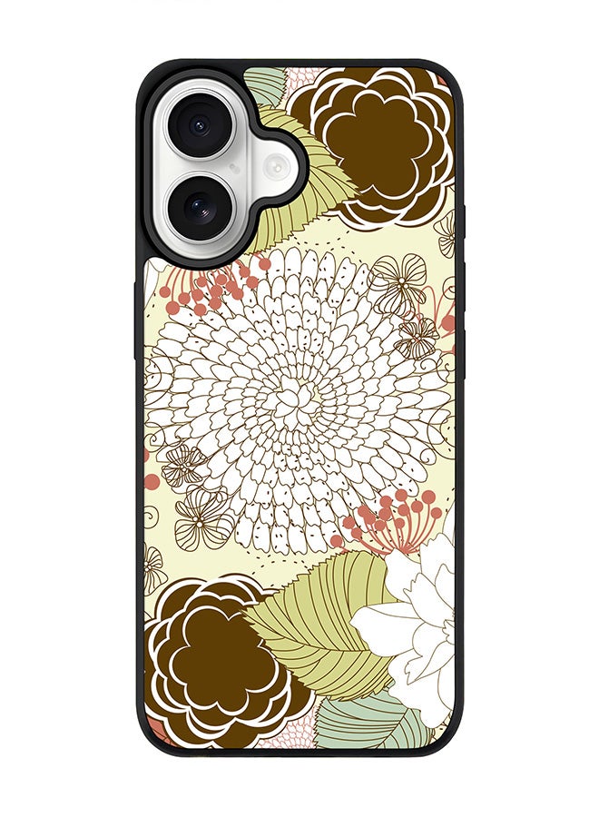 Stylizedd iPhone 17 Case, [Compatible with MagSafe] Slim Magnetic cover Phone Case iPhone 17 -Blooming Flower - Image 1