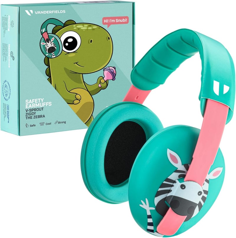 Vanderfields Baby Ear Protection Toddler - Baby Ear Muffs Noise Protection Infant - 21dB NRR - Age 3 Months / 2 Years - Image 1