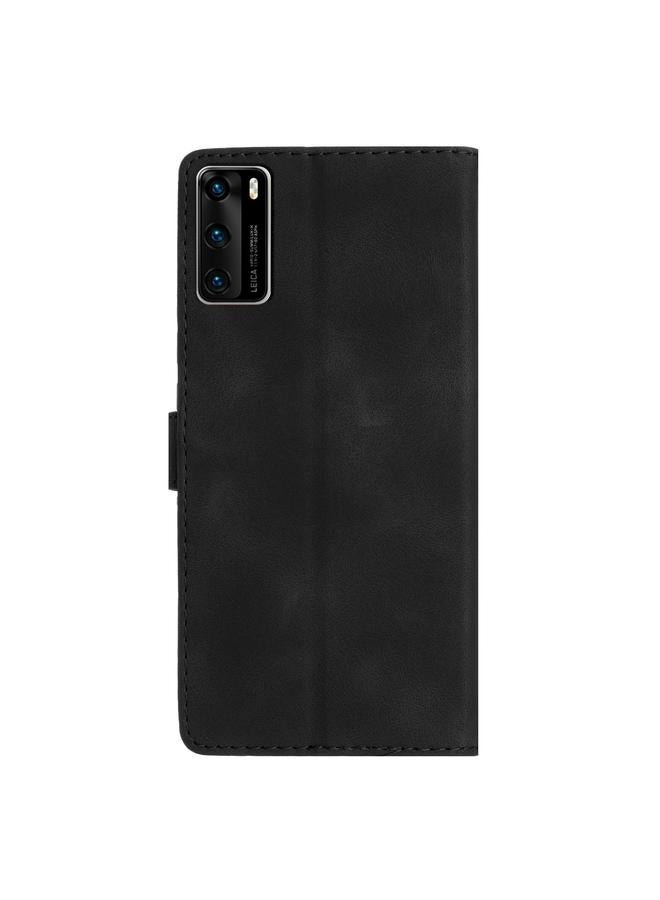 Zaboon Case For Huawei P40 Flower Butterfly Embossing Pattern Leather Phone Case - Image 3