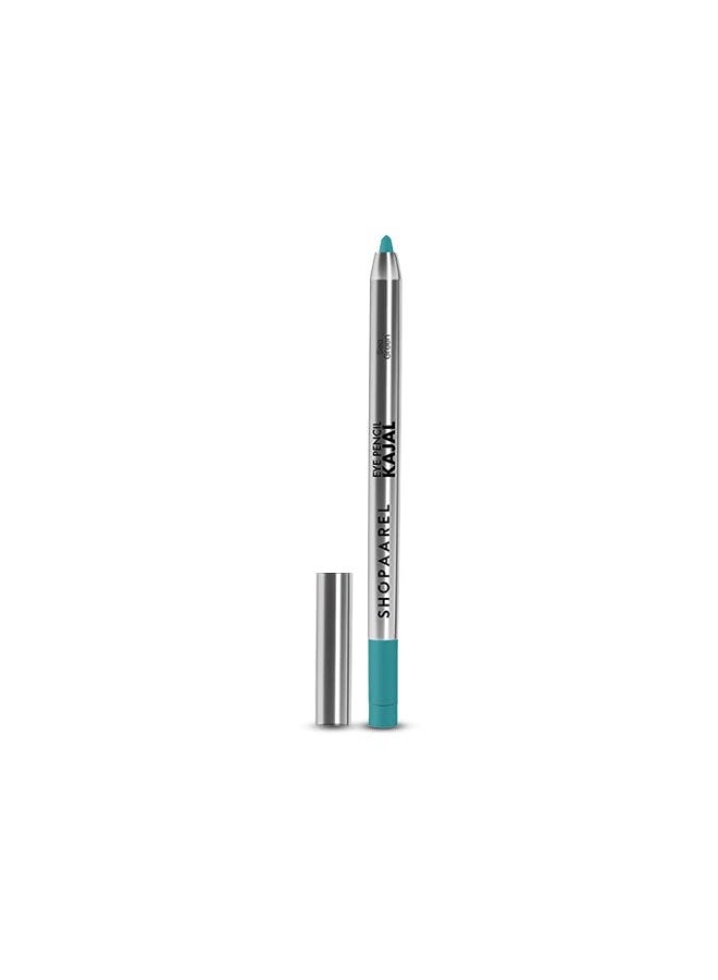 Shopaarel Intense Eye Kajal Pencil Waterproof Smudge Proof Long Lasting (Sea Green) - Image 1