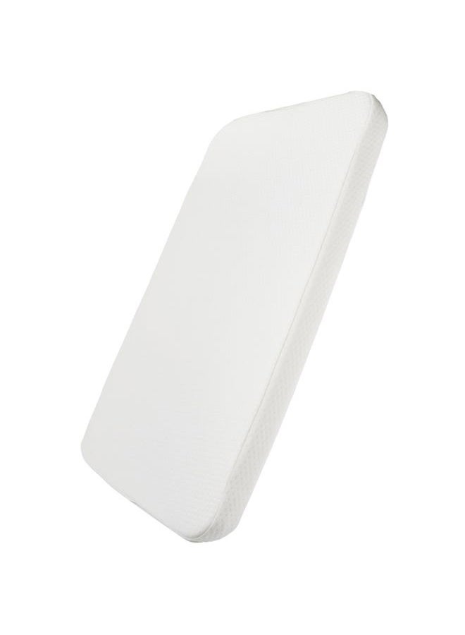 Mecc ecoh Baby Bassinet Mattress, 100% Breathable Cover, Water-Resistant Lining Rectangle 35x20x2 Fit for Dream On Me Skylar/AirClub/ANGELBLISS/Bold/Ezebaby/HARPPA/Larex/Li'l Pengyu/Make - Image 1