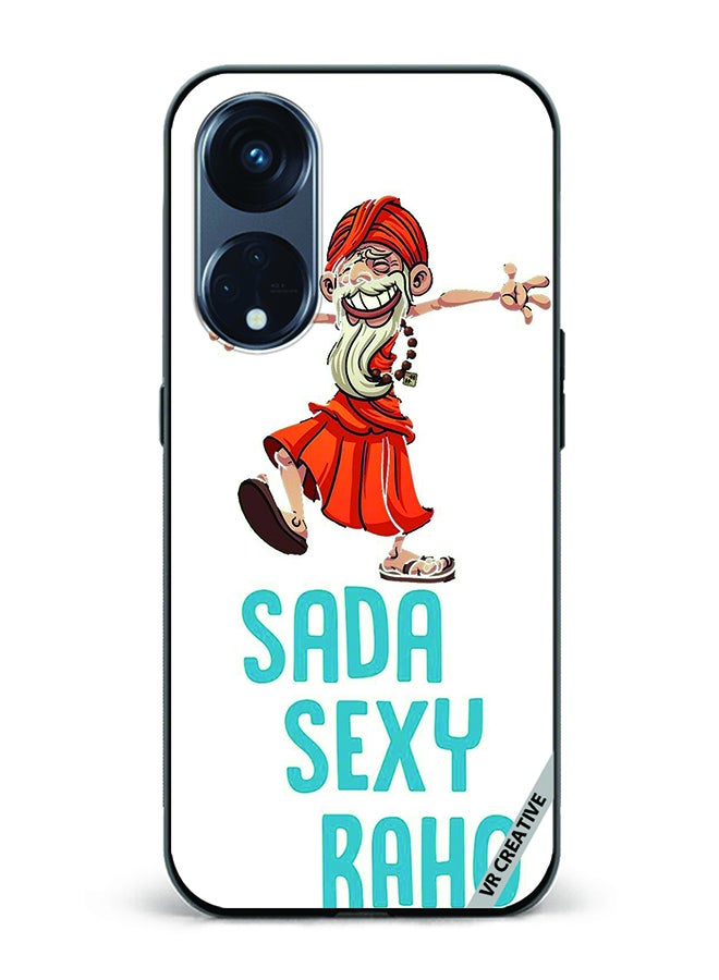 VR CREATIVE Protective Case Cover For Oppo Reno8 T 5G Sada Sexy Raho Design Multicolour - Image 1