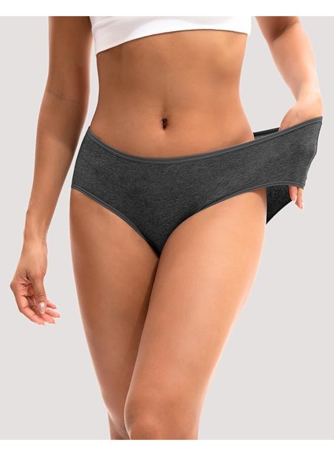 INNERSY ملابس داخلية من القطن غير المطاطية للنساء، منخفضة الارتفاع، بتصميم أنيق ومرح، وتنفسها جيدة وناعمة، مثالية لضمان برودتك وراحةك. - Image 3