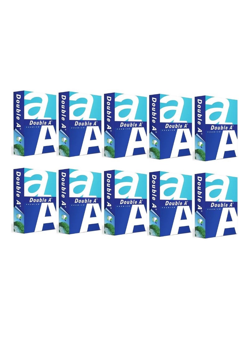 Double A A5 Paper- 5000 Papers, Total 10 Reams (210mm x 148mm, 8.27 x 5.80in) - Image 1