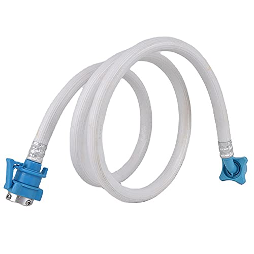 MLD 3 Mtr automatic washing machine with Tap Adaptor Water pipe inlet Flexible hose pipe front load and top loading fully automatic Washing Machines (Size 3 Meter,Color-Multi, Material-Plastic) - Image 1