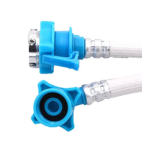 MLD 3 Mtr automatic washing machine with Tap Adaptor Water pipe inlet Flexible hose pipe front load and top loading fully automatic Washing Machines (Size 3 Meter,Color-Multi, Material-Plastic) - Image 4