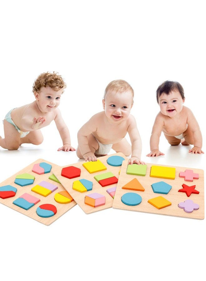 45 Piece Creative Craft Geometric Shape Sorter Educational Learning Toy For Kids 22.5x22.5x1.3cm - Image 3