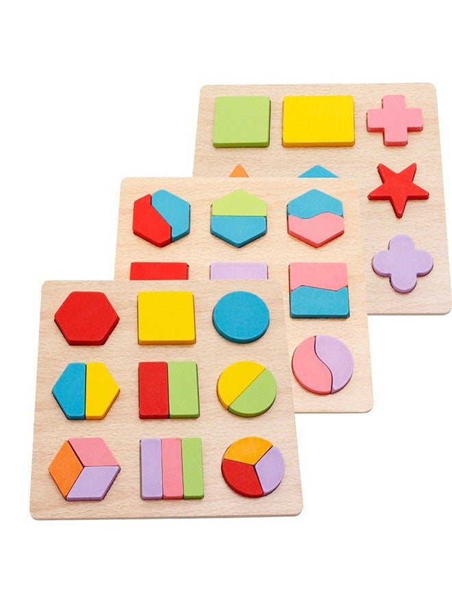 45 Piece Creative Craft Geometric Shape Sorter Educational Learning Toy For Kids 22.5x22.5x1.3cm - Image 1