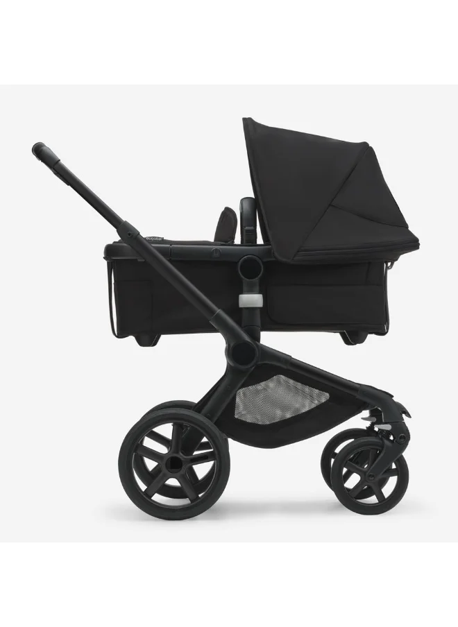 Bugaboo Fox 5 All - Terrain Stroller, 2 - In - 1 Baby Stroller With Full Suspension, Easy Fold, Spacious Bassinet, Extendable Toddler Seat, One - Handed Maneuver Ability (Midnight Black)
