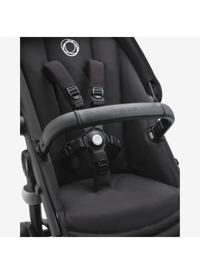 Bugaboo Fox 5 All - Terrain Stroller, 2 - In - 1 Baby Stroller With Full Suspension, Easy Fold, Spacious Bassinet, Extendable Toddler Seat, One - Handed Maneuver Ability (Midnight Black)