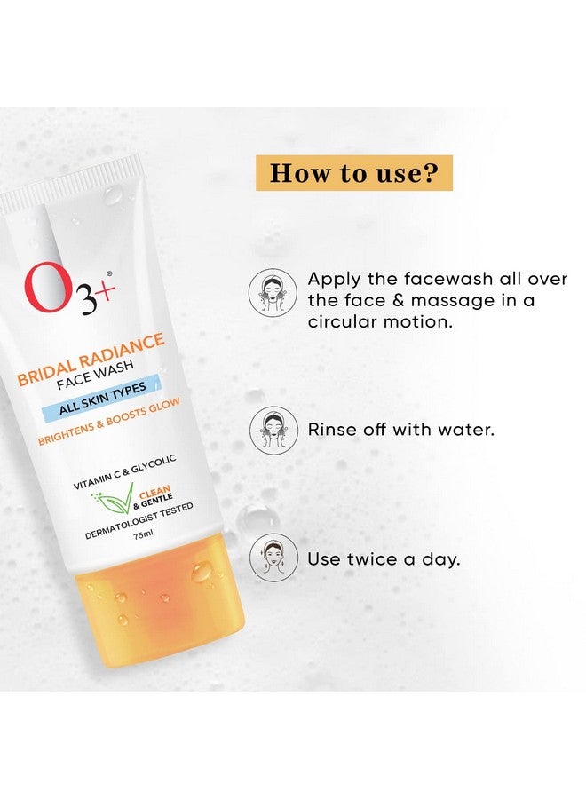 O3+ Bridal Radiance Facewash - Image 4