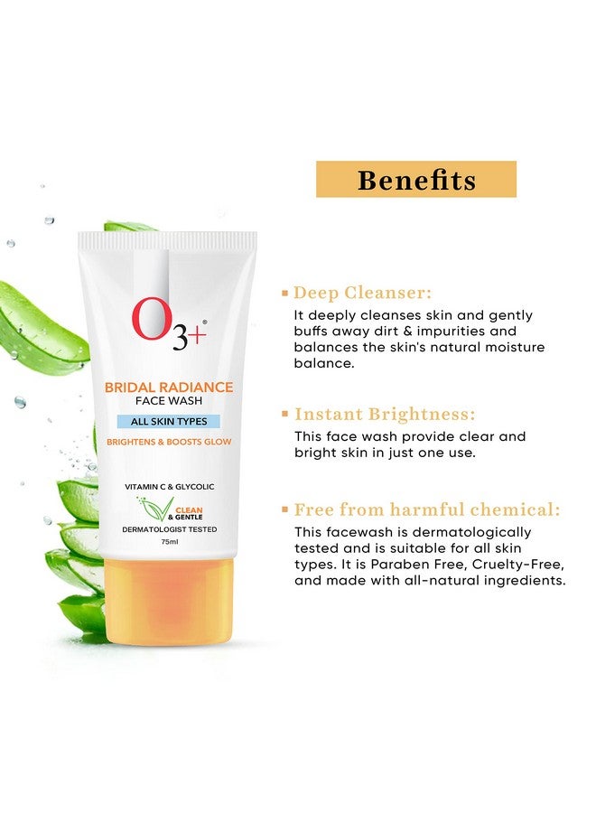 O3+ Bridal Radiance Facewash - Image 3