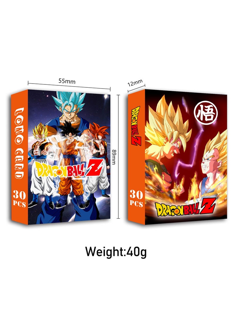 Generic 30-Piece Dragon Ball Anime Photo Lomo Cards  - Image 2