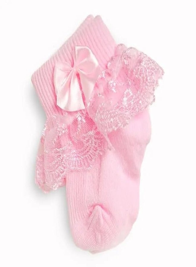 CUTEABLY Girl Frill Socks, Multicolour (6-12 Months) - Image 2