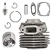 YSMN YSMN 52MM Cylinder Piston Kit Replacement for Husqvarna 365 371 372 372XP Chainsaw Models  - Image 2