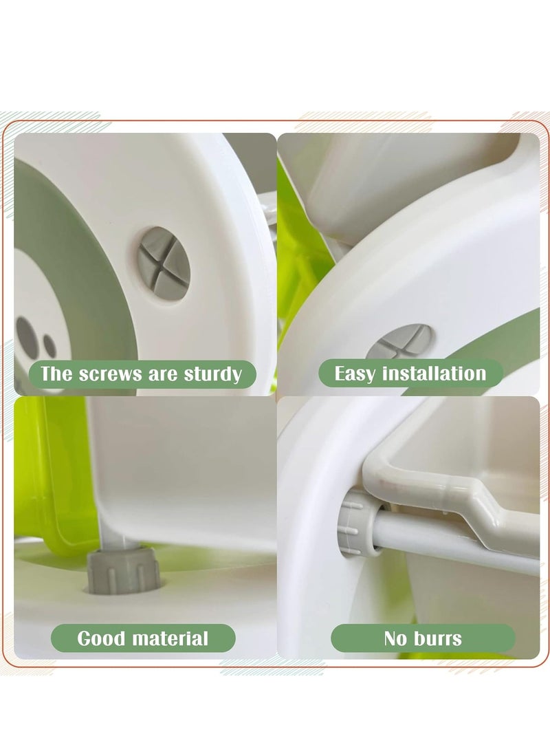 Kid Toy Storage Organizer Shelf and Storage Bins, Kid Toy Storage Unit with 9 Removable Bins for Nursery Playroom Green
