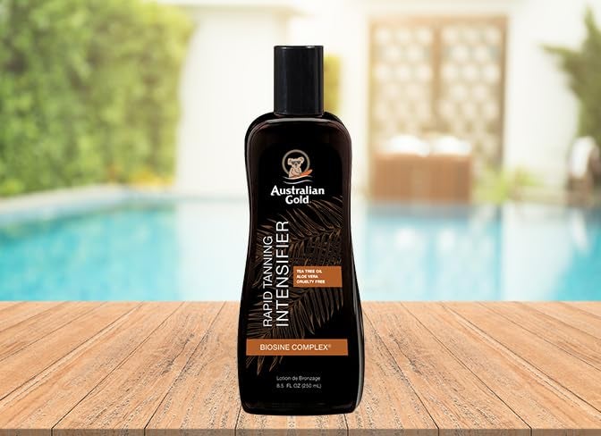 Australian Gold Australian Gold Rapid Tanning Intensifier Lotion, 8.5 Fl Oz | with Tea Tree Oil and Aloe Vera | Vitamin E - Image 2